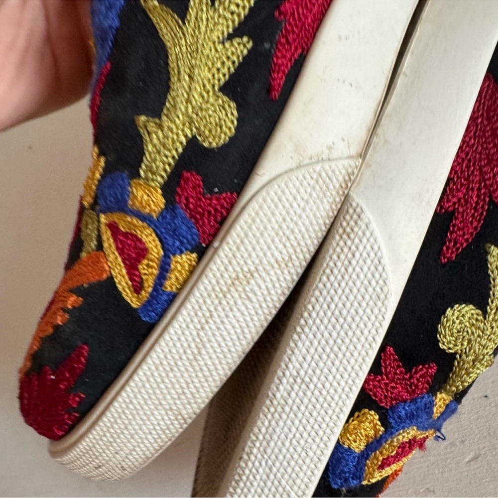 Alice + Olivia‎ Sasha floral embroidered slip on shoes size 39.5 (US 9) - Picture 8 of 12